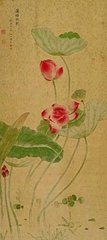 画堂春（风中荷花）